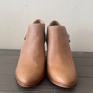 Dr. Scholl's Tan Ankle Booties